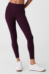 7/8 High-Waist Airlift Legging - Dark Purple